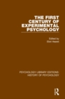 The First Century of Experimental Psychology - Book