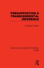 Presuppostion & Transcendental Inference - Book