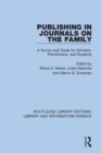Publishing in Journals on the Family : Essays on Publishing - Book