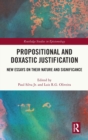 Propositional and Doxastic Justification : New Essays on Their Nature and Significance - Book