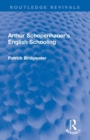 Arthur Schopenhauer's English Schooling - Book
