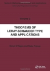 Theorems of Leray-Schauder Type And Applications - Book