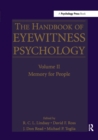 The Handbook of Eyewitness Psychology: Volume II : Memory for People - Book