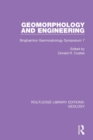 Geomorphology and Engineering : Binghamton Geomorphology Symposium 7 - Book