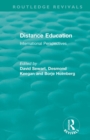 Distance Education : International Perspectives - Book