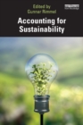 Accounting for Sustainability - Book