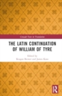 The Latin Continuation of William of Tyre - Book