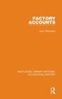 Factory Accounts - Book
