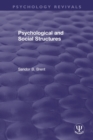 Psychological and Social Structures - Book