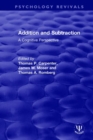 Addition and Subtraction : A Cognitive Perspective - Book