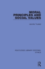 Moral Principles and Social Values - Book