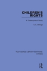 Children's Rights : A Philosophical Study - Book