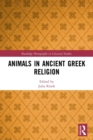 Animals in Ancient Greek Religion - Book