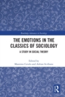 The Emotions in the Classics of Sociology : A Study in Social Theory - Book