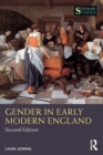 Gender in Early Modern England - Book