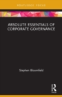 Absolute Essentials of Corporate Governance - Book