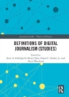 Definitions of Digital Journalism (Studies) - Book
