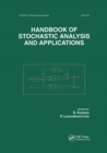 Handbook of Stochastic Analysis and Applications - Book