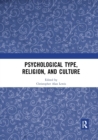 Psychological Type, Religion, and Culture - Book