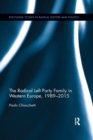 The Radical Left Party Family in Western Europe, 1989-2015 - Book
