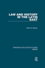Law and History in the Latin East - Book