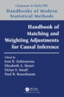 Handbook of Matching and Weighting Adjustments for Causal Inference - Book