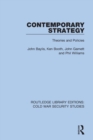 Contemporary Strategy : Theories and Policies - Book