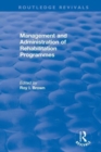 Management and Administration of Rehabilitation Programmes - Book