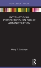 International Perspectives on Public Administration - Book