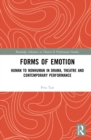 Forms of Emotion : Human to Nonhuman in Drama, Theatre and Contemporary Performance - Book