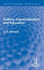 Culture, Industrialisation and Education - Book