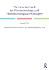 The New Yearbook for Phenomenology and Phenomenological Philosophy : Volume 18, Special Issue: Gian-Carlo Rota and The End of Objectivity, 2019 - Book