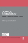 Council Democracy : Towards a Democratic Socialist Politics - Book