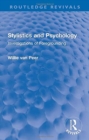 Stylistics and Psychology : Investigations of Foregrounding - Book