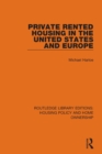 Private Rented Housing in the United States and Europe - Book