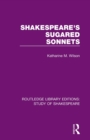 Shakespeare’s Sugared Sonnets - Book