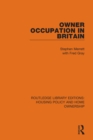 Owner-Occupation in Britain - Book