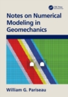 Notes on Numerical Modeling in Geomechanics - Book