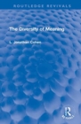 The Diversity of Meaning - Book