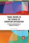 Trade Unions in the Course of European Integration : The Social Construction of Organized Interests - Book