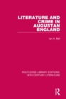 Literature and Crime in Augustan England - Book