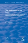 The Appearance of the Form : Four Essays on the Position Designing takes between People and Things - Book
