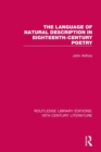 The Language of Natural Description in Eighteenth-Century Poetry - Book