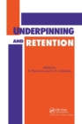 Underpinning and Retention - Book