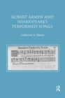 Robert Armin and Shakespeare's Performed Songs - Book