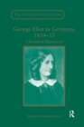 George Eliot in Germany, 1854–55 : 'Cherished Memories' - Book