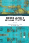 Economic Analyses in Historical Perspective - Book