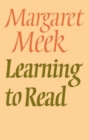 Learning To Read - Book