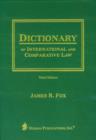Dictionary of International and Comparative Law - Book