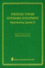 Strategies Toward Sustainable Development: Implementing - Book